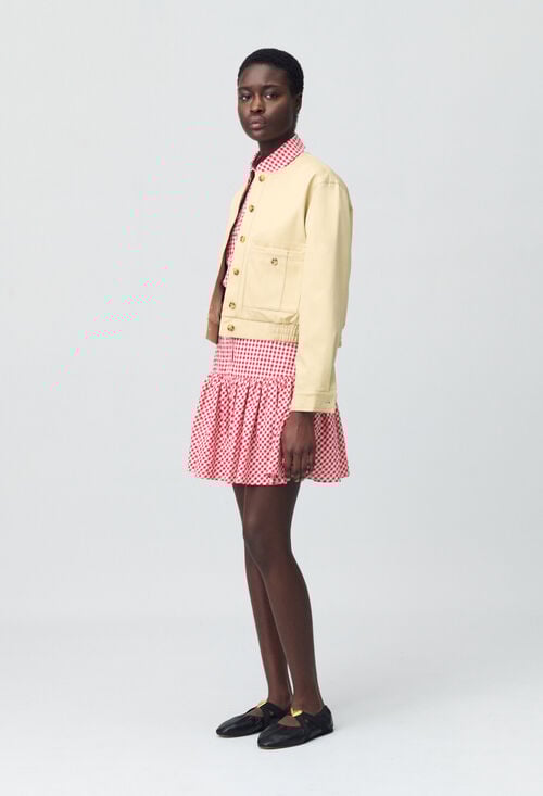 claudie Blouson court pour femme