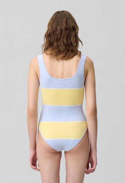 Claudie Body Bicolore Maille Fine Pour Femme