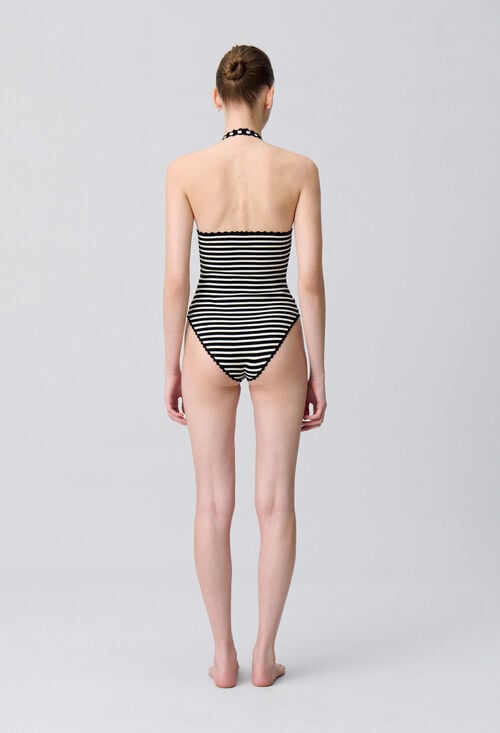 Claudie Body Rayé Maille Fine Pour Femme