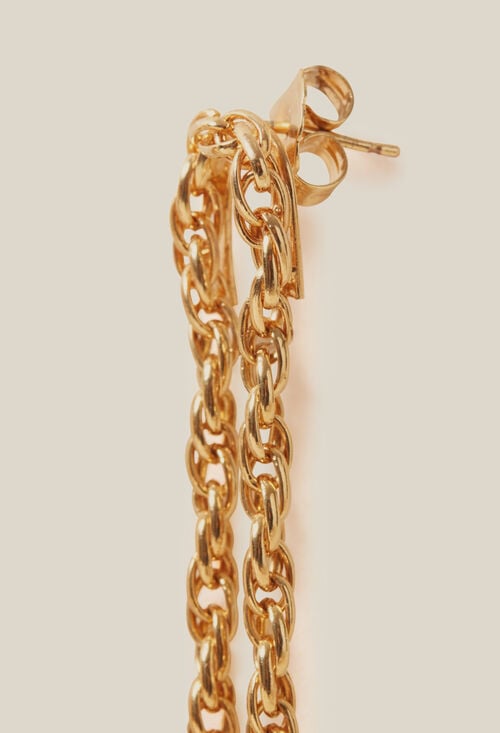 Claudie Boucles D'oreilles Chaîne Pour Femme