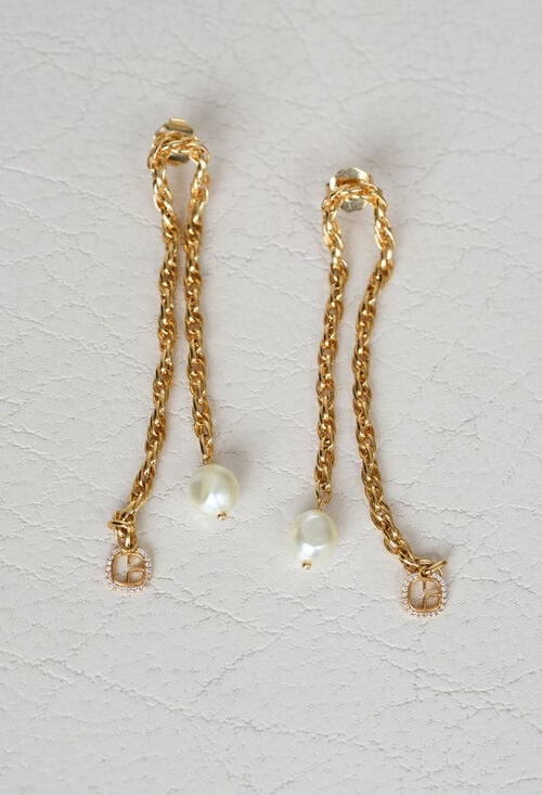 Claudie Boucles D'oreilles Chaîne Pour Femme