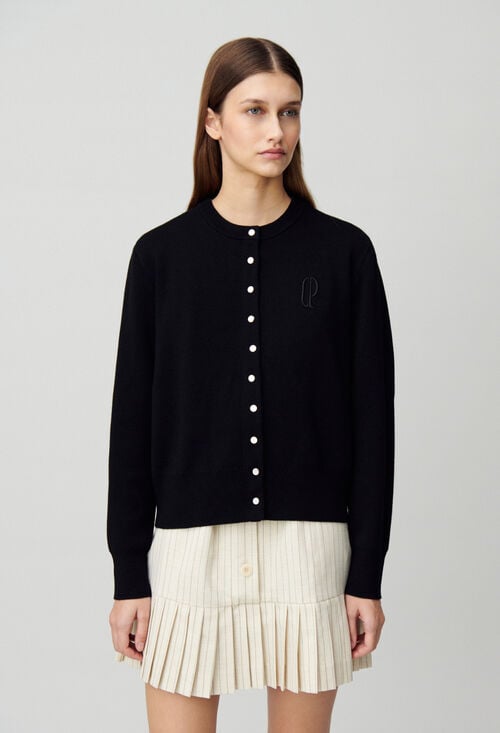 Claudie Cardigan à Boutons Pour Femme