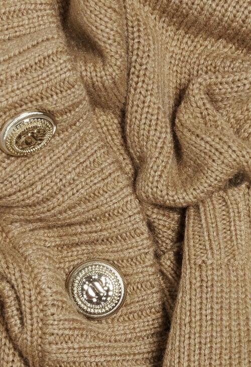 Claudie Cardigan Court Maille épaisse Pour Femme