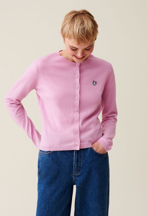 Claudie Cardigan Jean Toto Laine Pour Femme