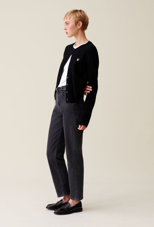 Claudie Cardigan Jean Toto Laine Pour Femme