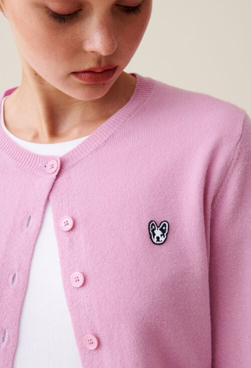 claudie Cardigan Jean Toto laine pour femme