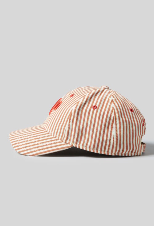 Claudie Casquette Rayée Monogramme CP Pour Femme
