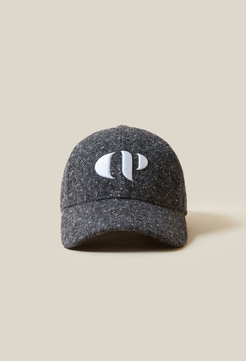 Claudie Casquette Tweed Broderie CP Pour Femme
