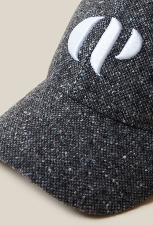 Claudie Casquette Tweed Broderie CP Pour Femme