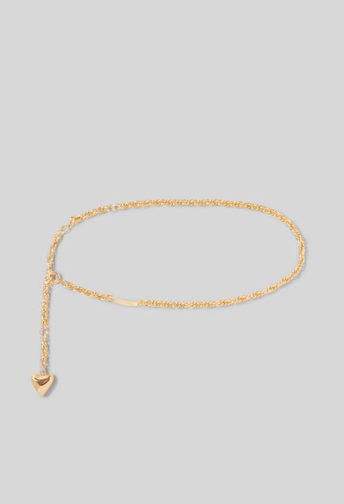 Claudie Ceinture Chaîne Torsadée Coeur Pour Femme