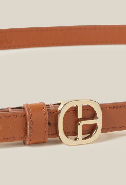 Claudie Ceinture Cuir Boucle CP Pour Femme