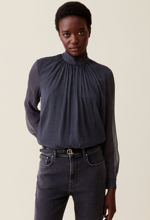 Claudie Ceinture Cuir Boucle CP Pour Femme