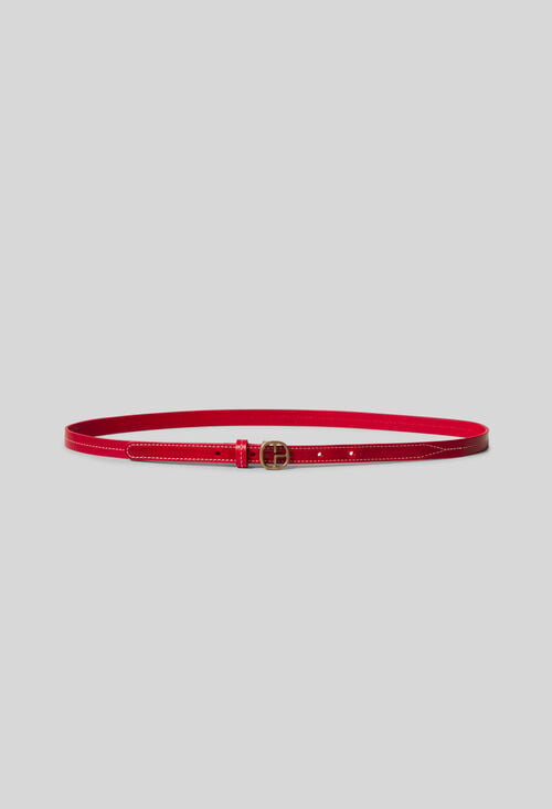 Claudie Ceinture Cuir Contrastée Pour Femme
