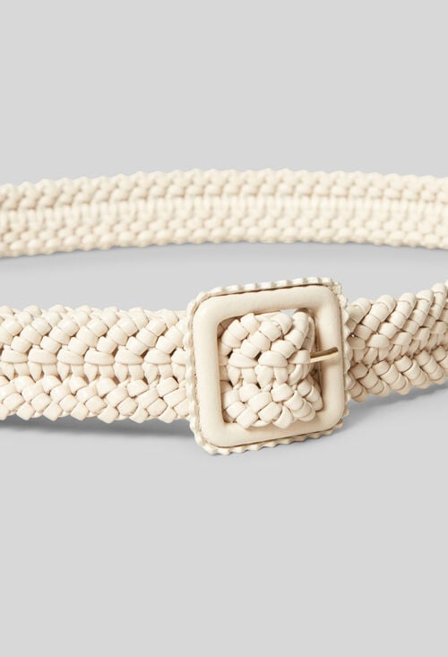 Claudie Ceinture En Cuir Tressé Pour Femme
