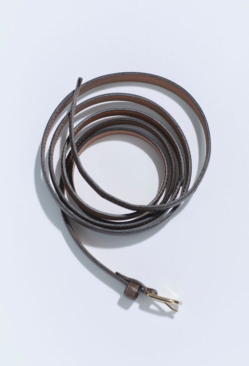 Claudie Ceinture Fine Cuir Pour Femme