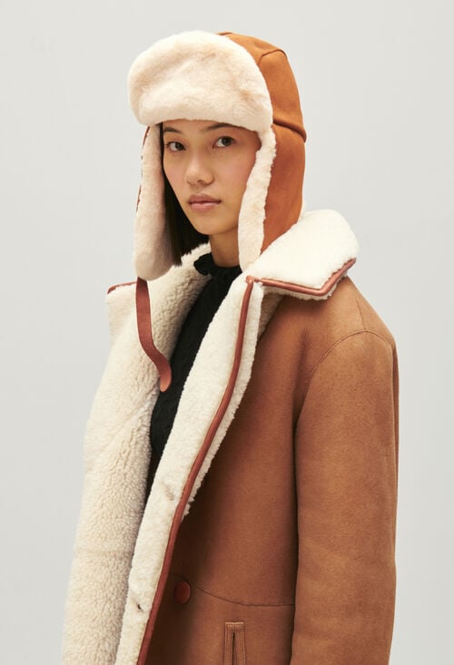 claudie Chapka cuir suède pour femme