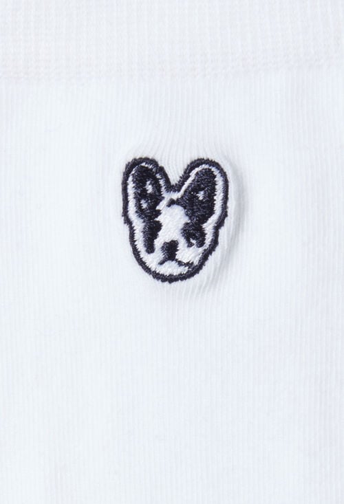 claudie Chaussettes Jean Toto blanches pour femme