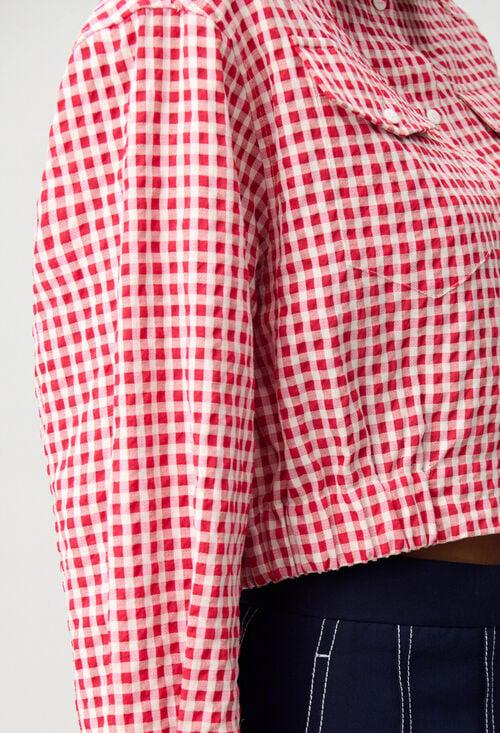 Claudie Chemise à Carreaux Vichy Pour Femme