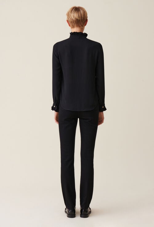 Claudie Chemise à Col Pour Femme