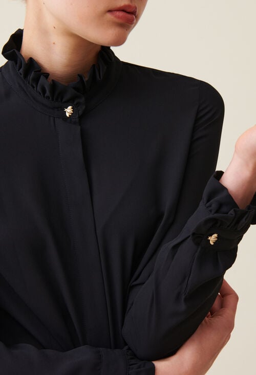 claudie Chemise à col pour femme