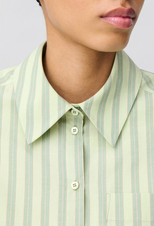 Claudie Chemise Classique Droite Pour Femme