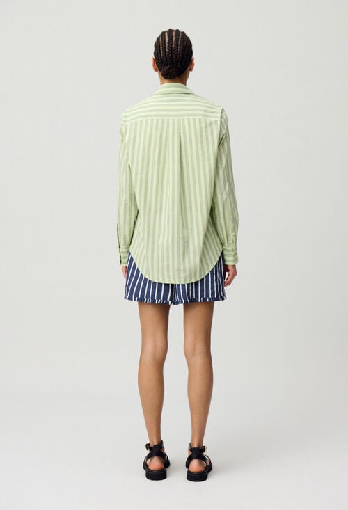 Claudie Chemise Classique Droite Pour Femme