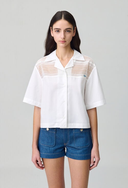 Claudie Chemise Courte Pour Femme