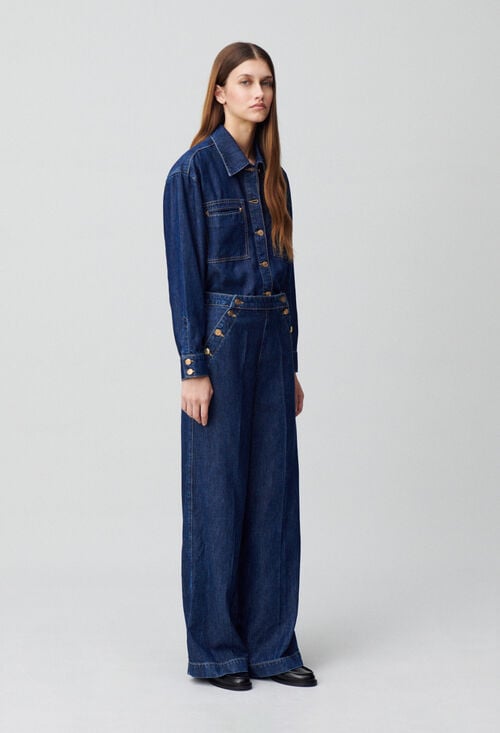 claudie Chemise denim oversize pour femme