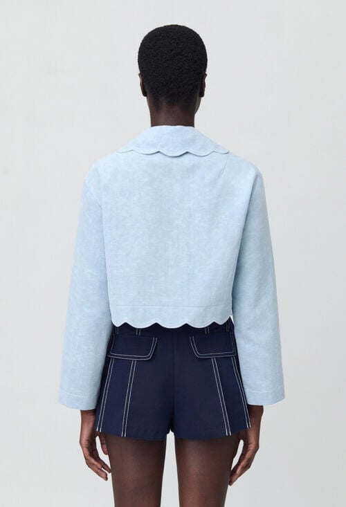 Claudie Chemise Denim Pour Femme