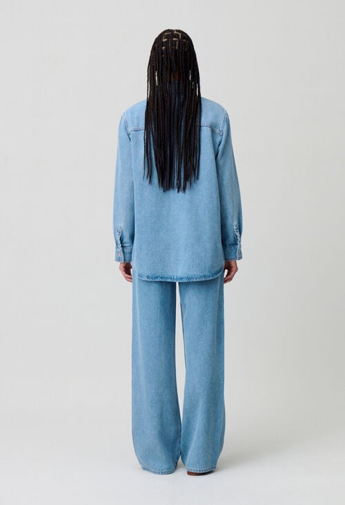 Claudie Chemise Denim Pour Femme