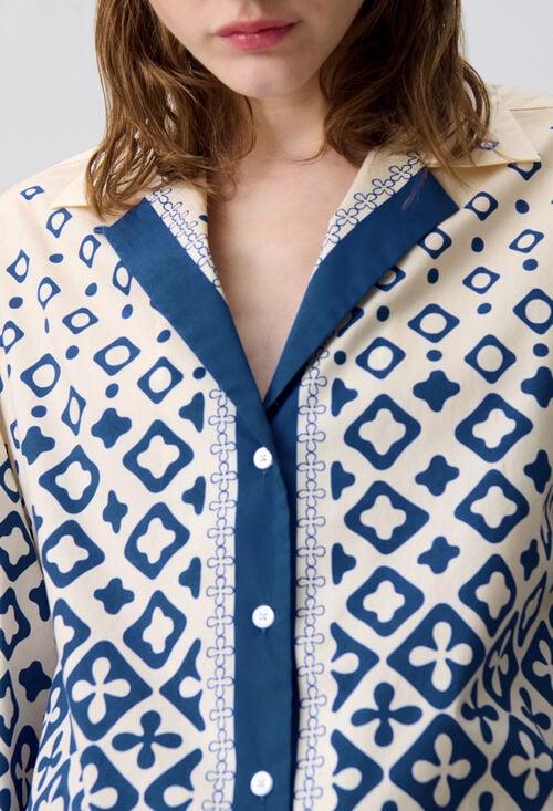 Claudie Chemise Fluide Imprimée Pour Femme