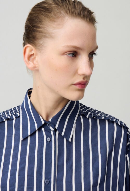 Claudie Chemise Fluide Rayée Pour Femme