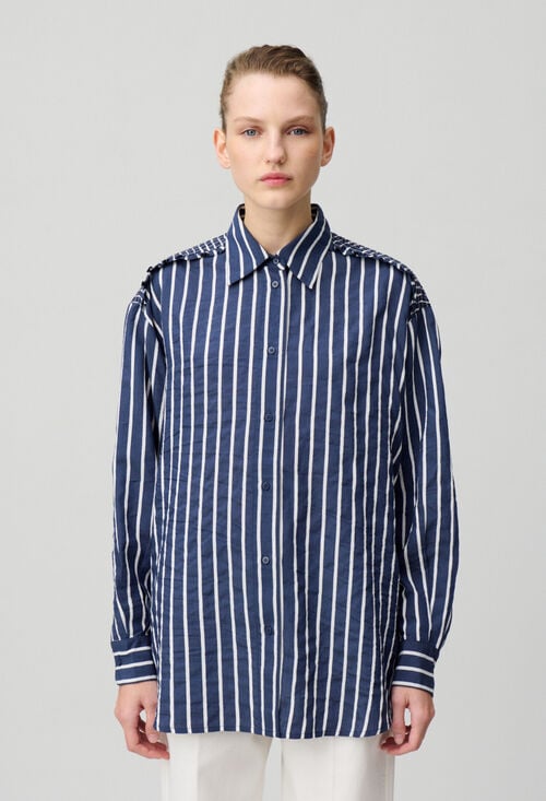 Claudie Chemise Fluide Rayée Pour Femme