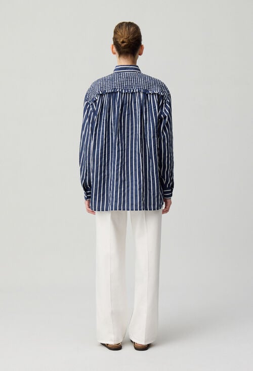 Claudie Chemise Fluide Rayée Pour Femme