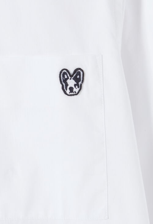 Claudie Chemise Jean Toto Blanche Pour Femme