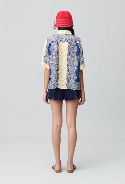 Claudie Chemise Manches Courtes Pour Femme