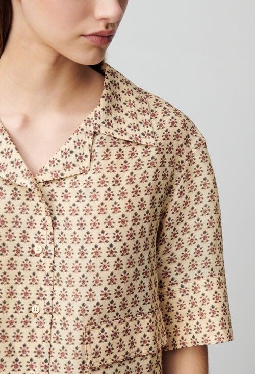 Claudie Chemise Manches Courtes Pour Femme