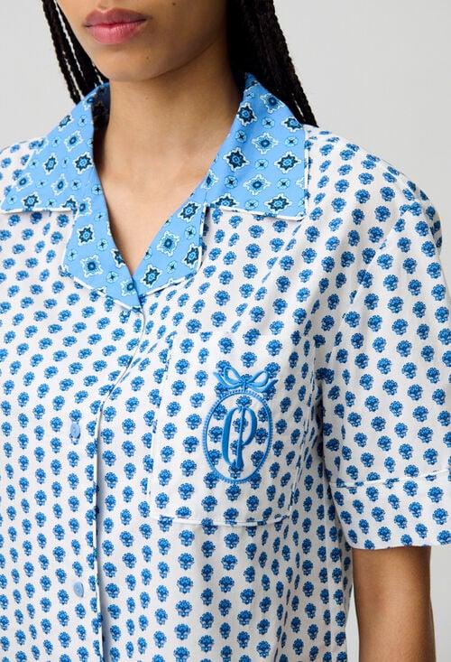 Claudie Chemise Manches Courtes Pour Femme