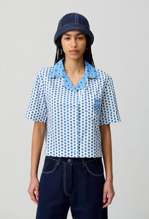 Claudie Chemise Manches Courtes Pour Femme