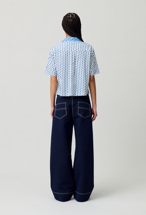 Claudie Chemise Manches Courtes Pour Femme