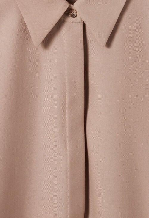 Claudie Chemise Oversize Plissée Pour Femme