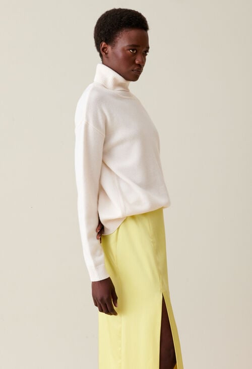 claudie Col roulé 100% cachemire pour femme