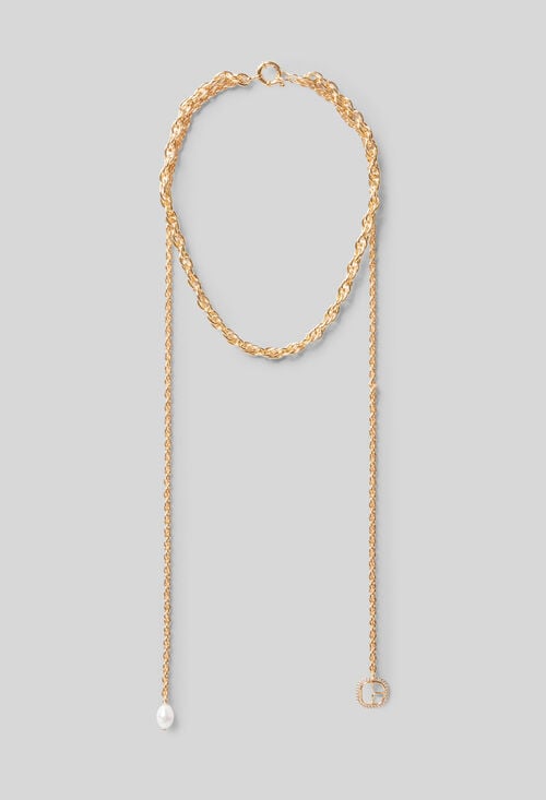 Claudie Collier Double Chaîne Perle Pour Femme