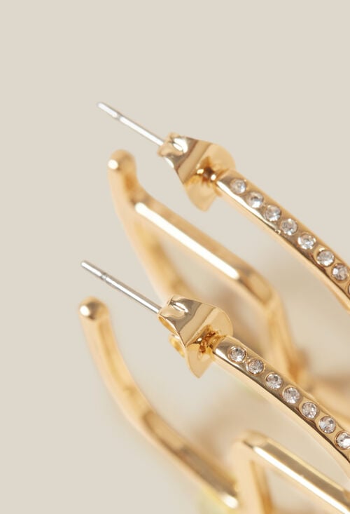 Claudie Créoles CP Laiton Doré Pour Femme