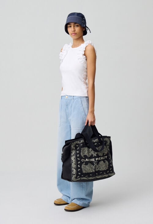 claudie Débardeur à volants pour femme