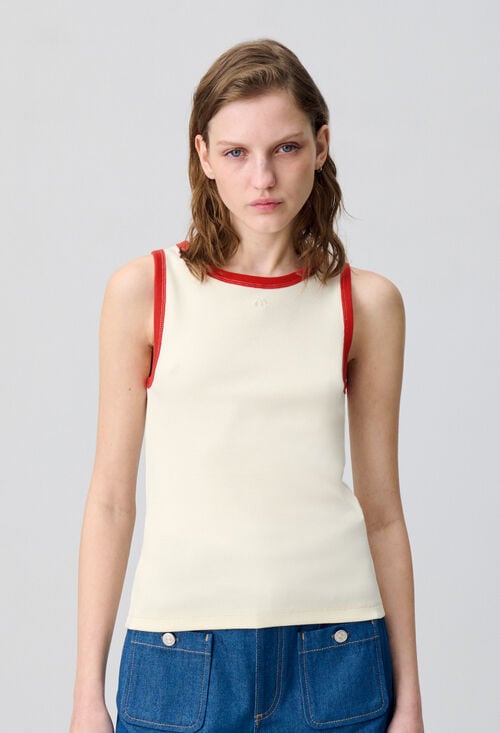 Claudie Débardeur Contrasté Pour Femme