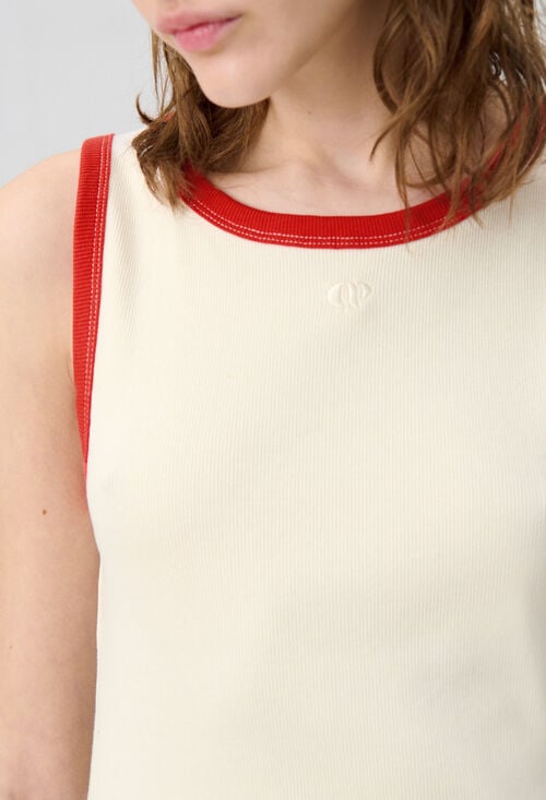 Claudie Débardeur Contrasté Pour Femme