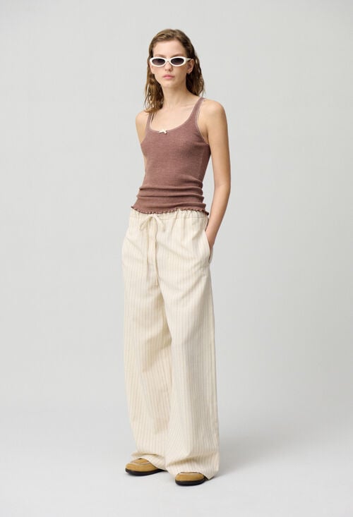 claudie Débardeur maille fine pour femme