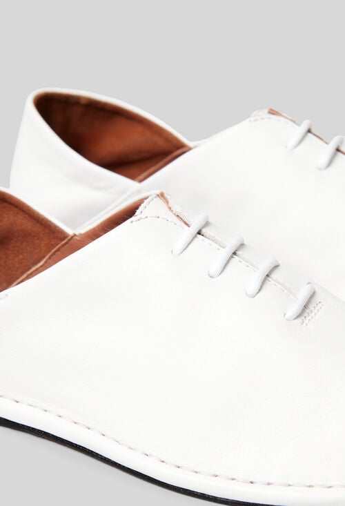 Claudie Derbies Cuir Souple Pour Femme