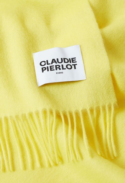 Claudie Écharpe Franges Pour Femme
